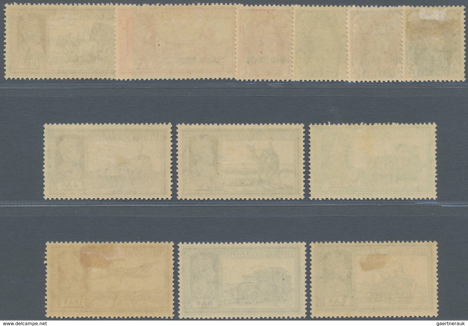 Indien - Konventionalstaaten: JIND: 1937/38, India KGVI Definitives With Opt. 'JIND STATE' Complete - Andere & Zonder Classificatie