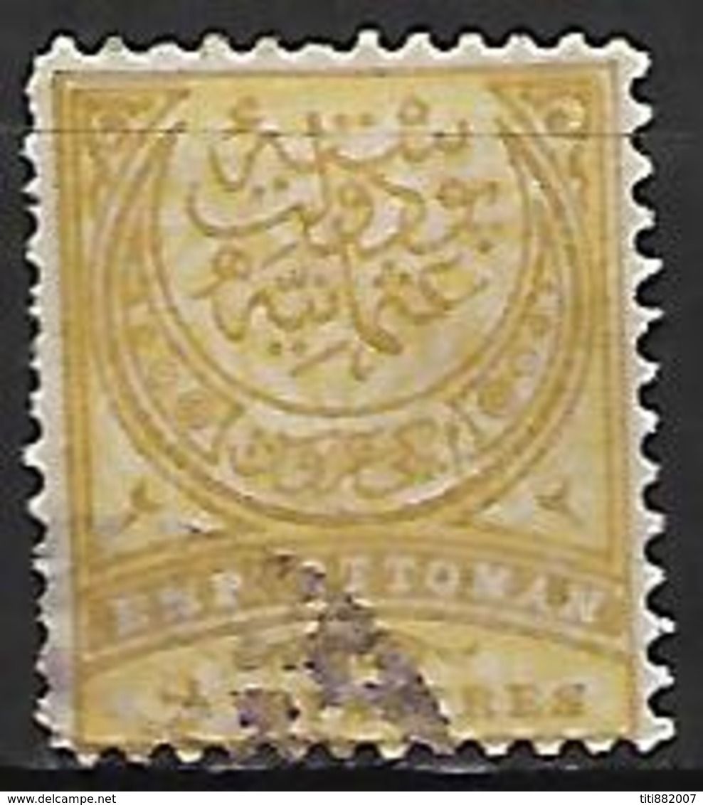 TURQUIE    -  1884.   Y&T N° 58 Oblitéré - Used Stamps