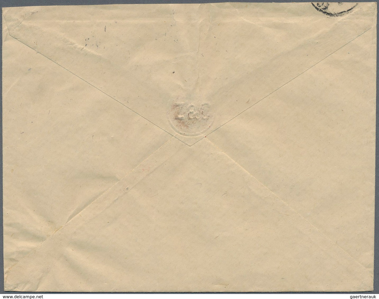 Japan: 1883/88,  Merian Correspondence: Two Covers To Basel/Switzerland, UPU-Koban 5 S. Pair Tied 4- - Andere & Zonder Classificatie