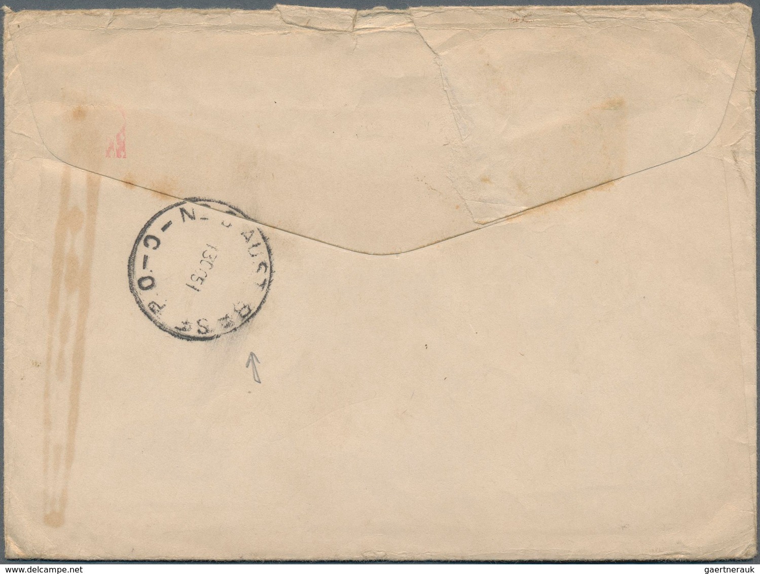 Korea-Süd: Korean War, 1951, Belgium Contingent: Unsealed Printed Matter Envelope "The Catholic Chur - Korea, South