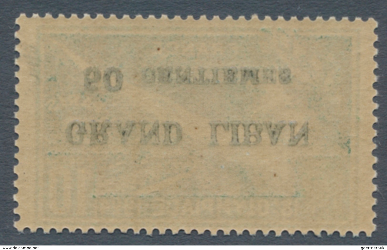 Libanon: 1924, Olympic Games Paris, 50c. On 10c. With INVERTED OVERPRINT, Unmounted Mint. Very Rare! - Lebanon