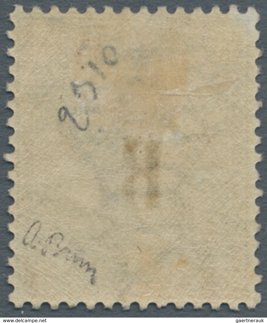 Malaiische Staaten - Straits Settlements - Post In Bangkok: 1882-85 10c. Slate, Wmk Crown CC, Ovpt. - Straits Settlements