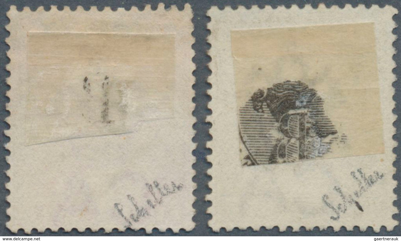 Malaiische Staaten - Straits Settlements - Post In Bangkok: 1882, 2c And 4 C. Fine Used, Exp. Schell - Straits Settlements