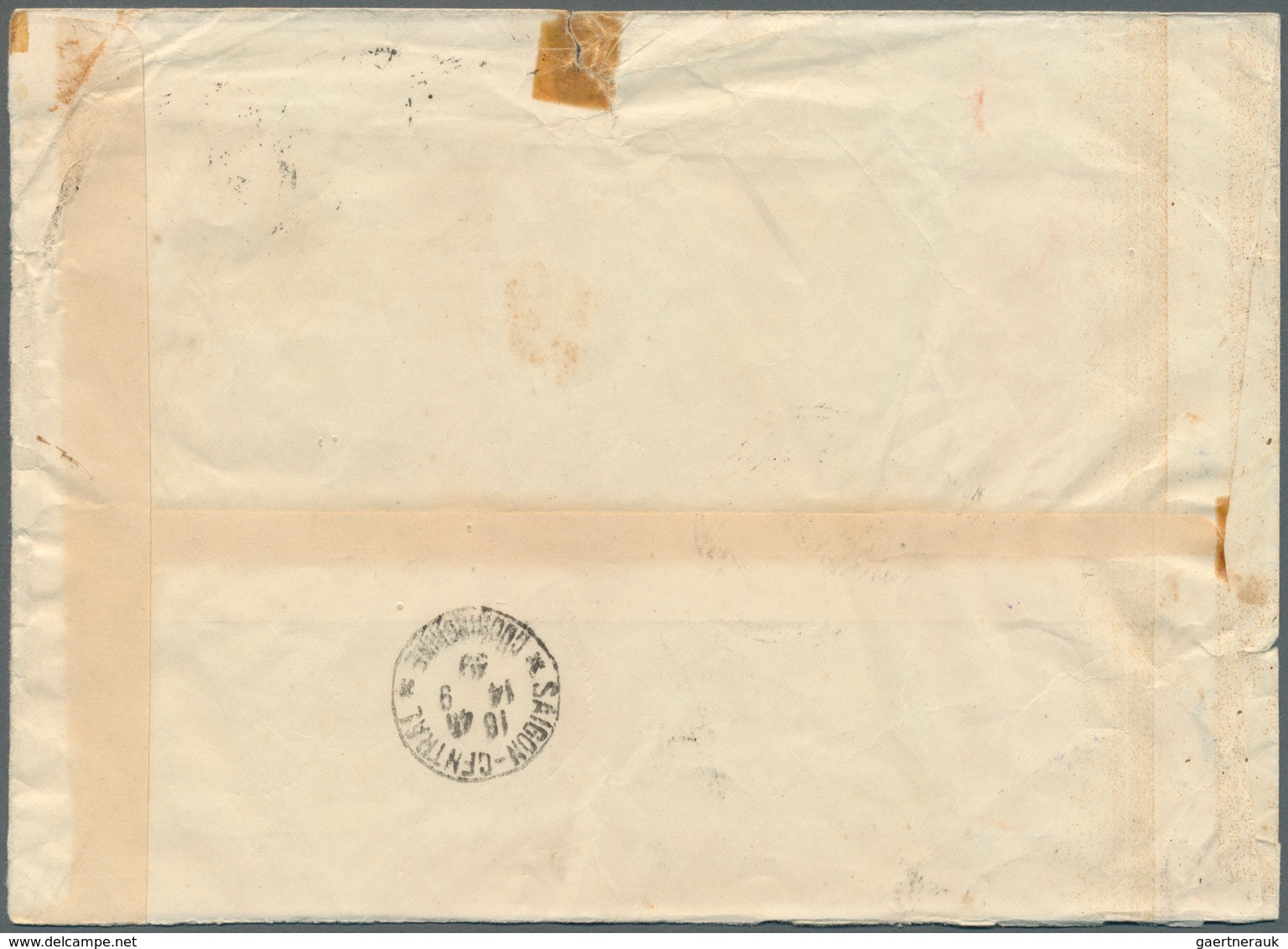 Malaiische Staaten - Perak: 1939. Envelope Addressed To Indo-China Headed 'Printed Matter Only' Bear - Perak