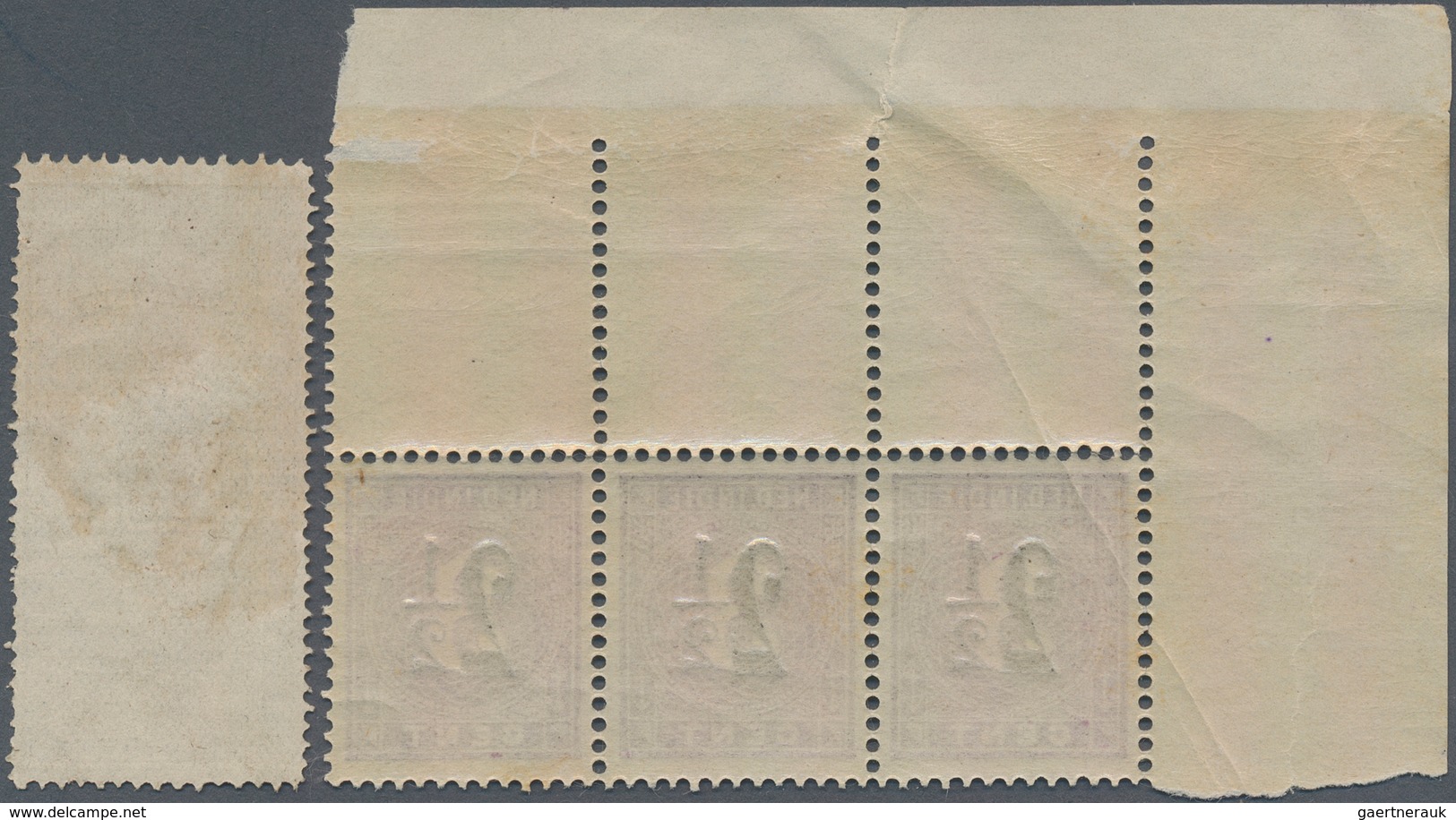 Niederländisch-Indien: 1870-1902: Group Of 39 Stamps, Mostly As Multiples, With 1870 1c., 5c. And 20 - Nederlands-Indië