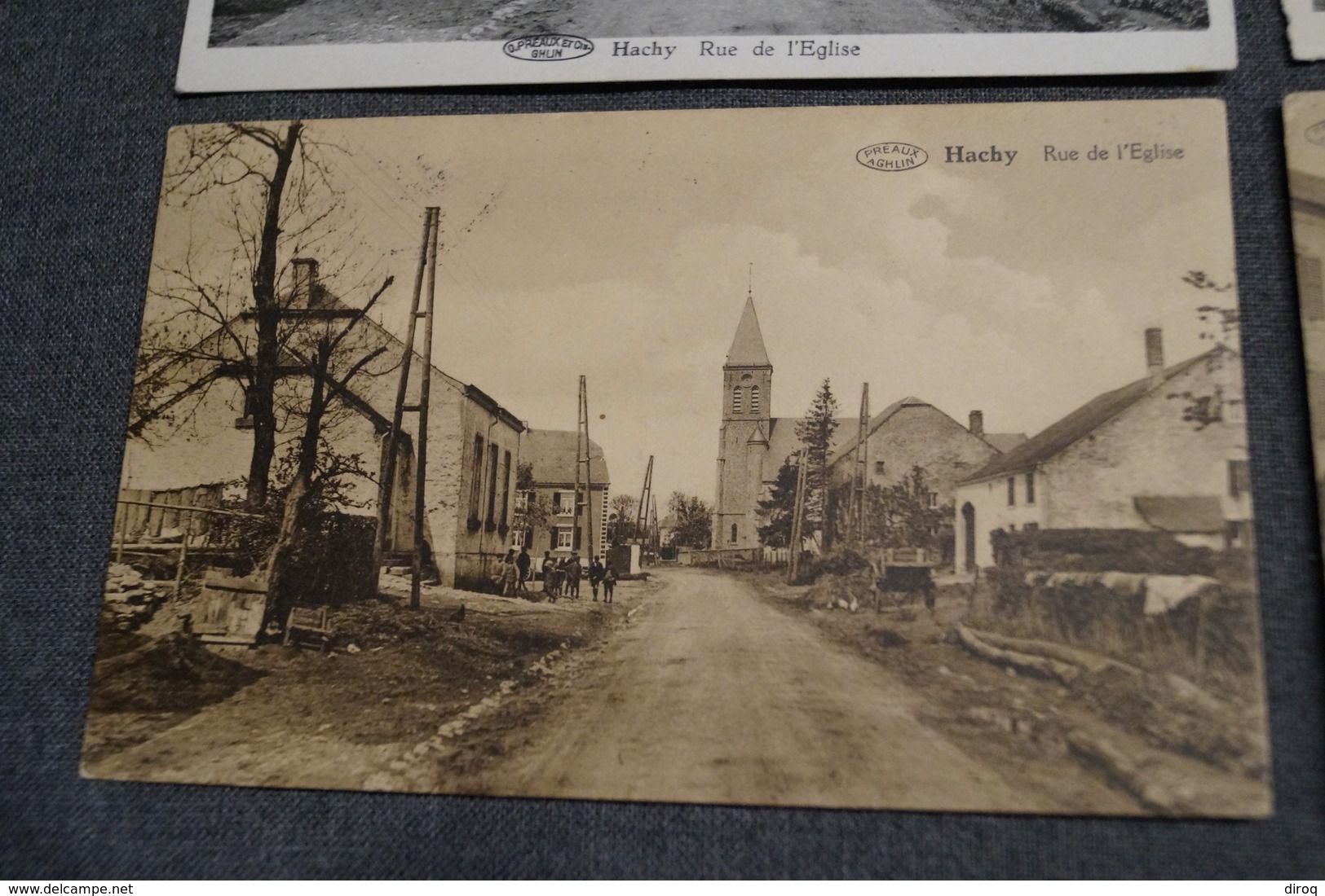 Hachy,lot De 6 Cartes,collection,RARE,ancienne Carte Postale - Virton