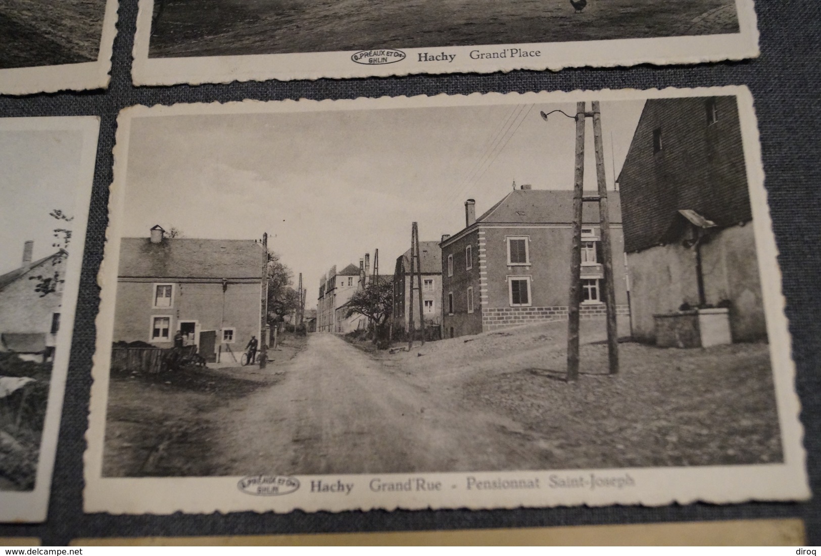 Hachy,lot De 6 Cartes,collection,RARE,ancienne Carte Postale - Virton