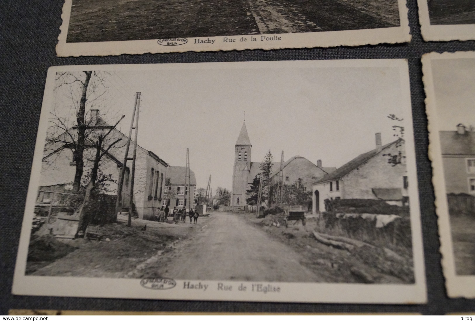 Hachy,lot De 6 Cartes,collection,RARE,ancienne Carte Postale - Virton