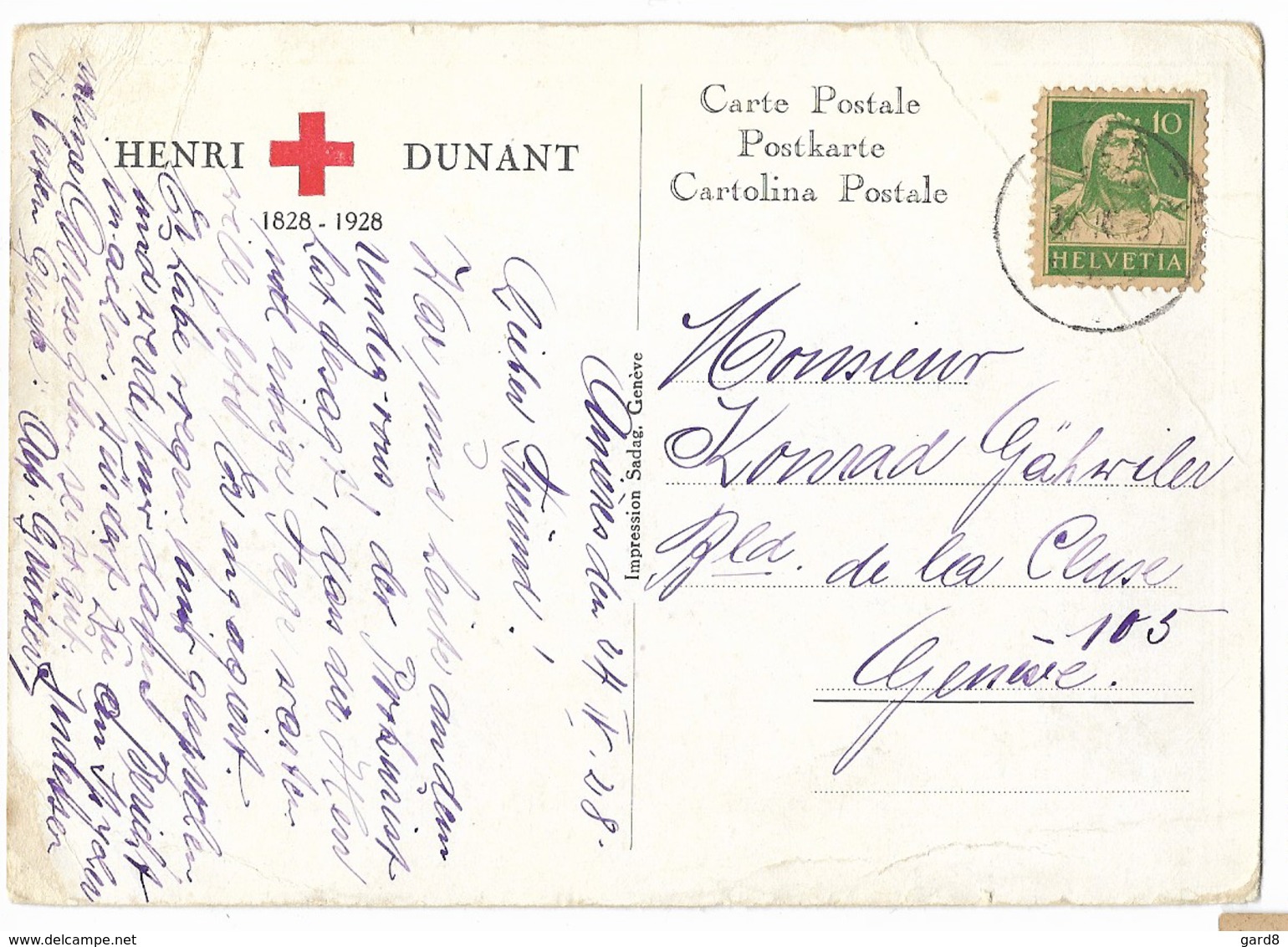 Croix Rouge Suisse - Rotes Kreuz