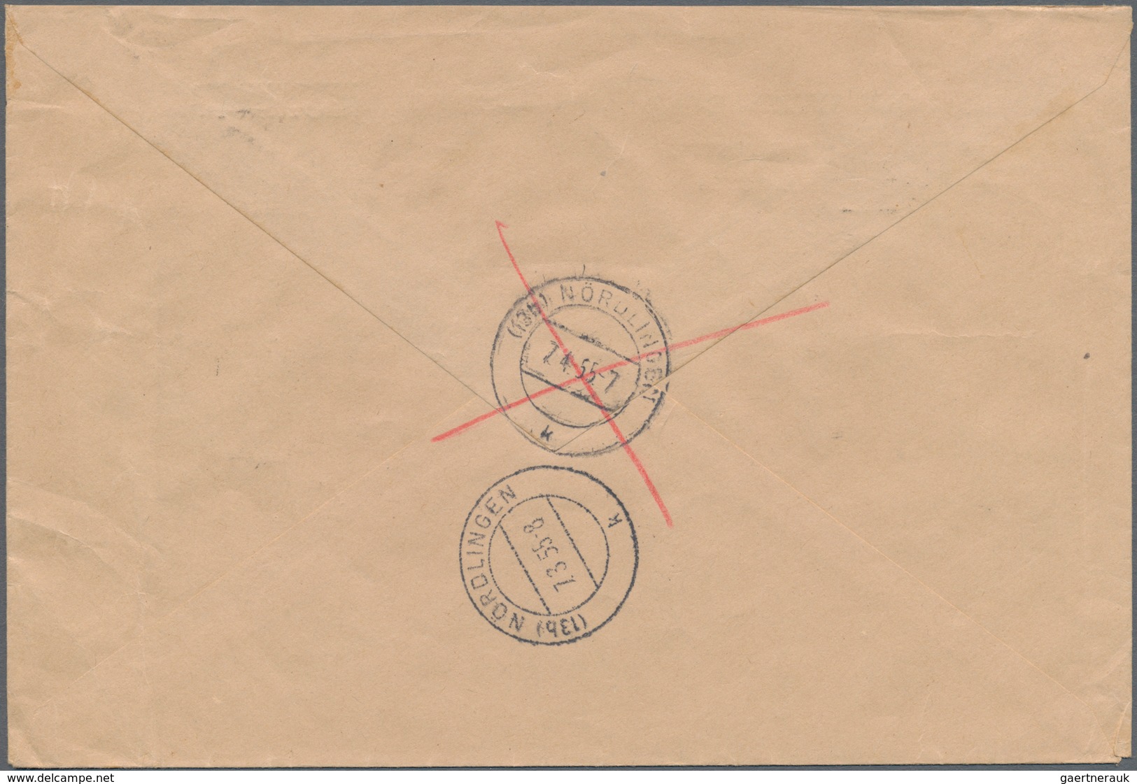 Syrien: 1952/1955, Three Registered Letters From "Republique Syrienne Direction Generale Des Postes" - Siria