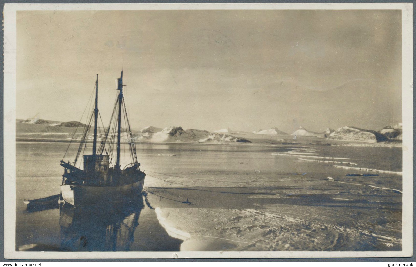 Thematik: Arktis / Arctic: 1913/1929, Spitsbergen. Lot Of 3 Different Picture Postcard Concerning SP - Sonstige & Ohne Zuordnung