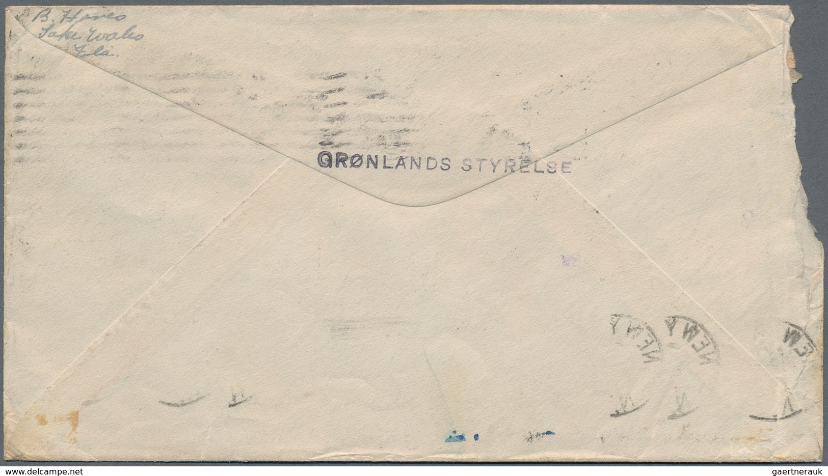 Thematik: Arktis / Arctic: 1929: GREENLAND EXPEDITION OF THE UNIVERSITY OF MICHIGAN. Cover (faults) - Sonstige & Ohne Zuordnung