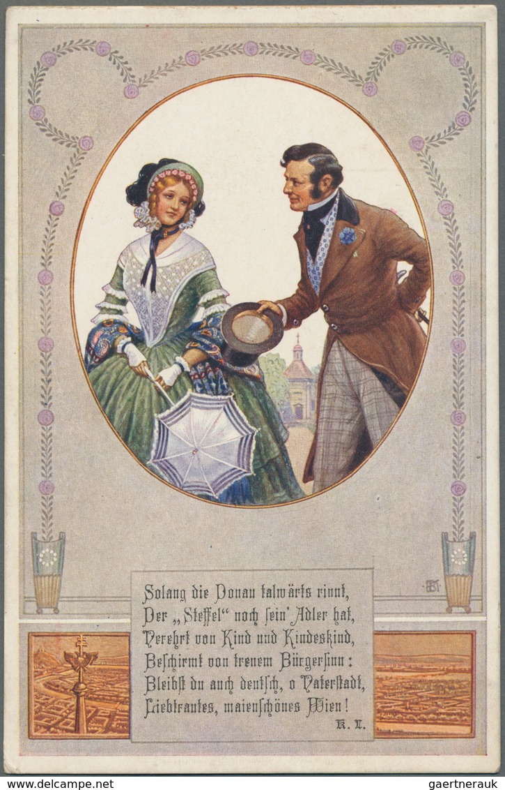Thematik: Medizin, Gesundheit / Medicine, Health: 1915/1918, Neun Ansichtkarten Aus WOLJYNEN Mit Mes - Medicina