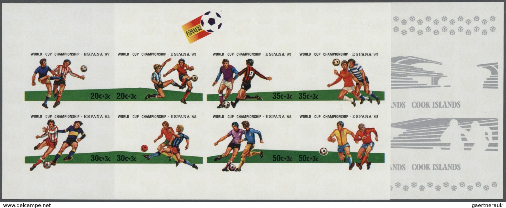 Thematik: Sport-Fußball / Sport-soccer, Football: 1981, SOCCER WORLD CUP SPAIN '82, Playing Scenes - - Otros & Sin Clasificación