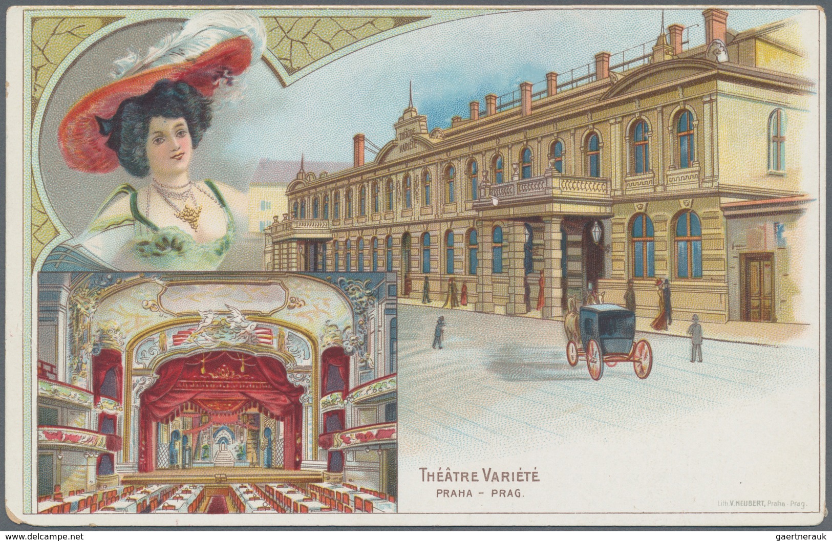 Thematik: Theater / Theater: 1908 (approx), Austria. Austrian Private Entire Postal Card 5h Franz Jo - Theater