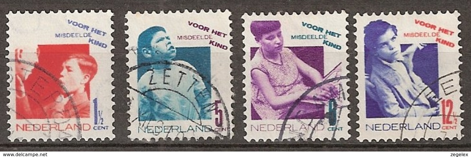 1931 Kind NVPH 240-243  Cancelled/gestempeld - Gebruikt