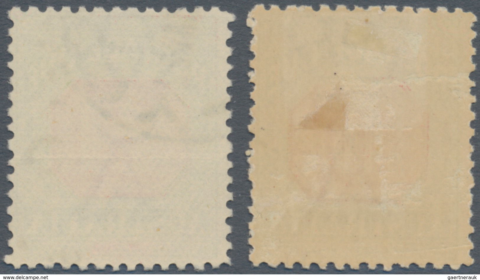 Australien - Portomarken: 1909, Postage Dues 10s. And £1 Rosine/yellow-green Both Good To Fine Used - Strafport