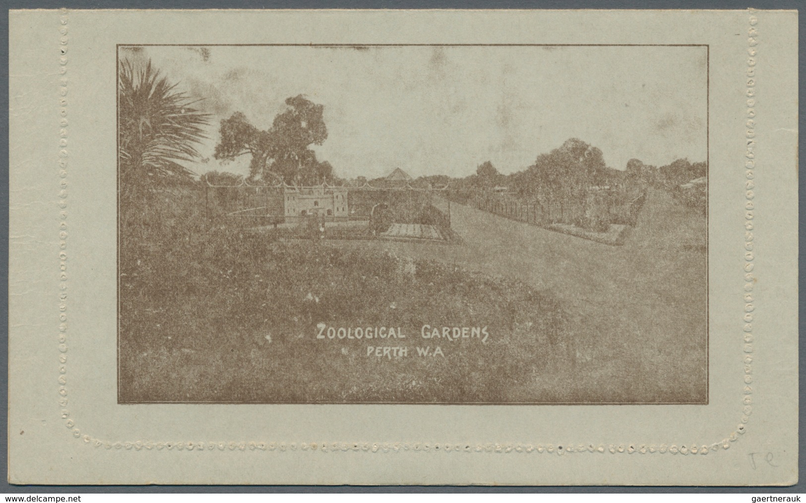 Australien - Ganzsachen: 1913, Two Lettercards Kangaroo 1d. Original Die With Views 'ZOOLOGICAL GARD - Postwaardestukken