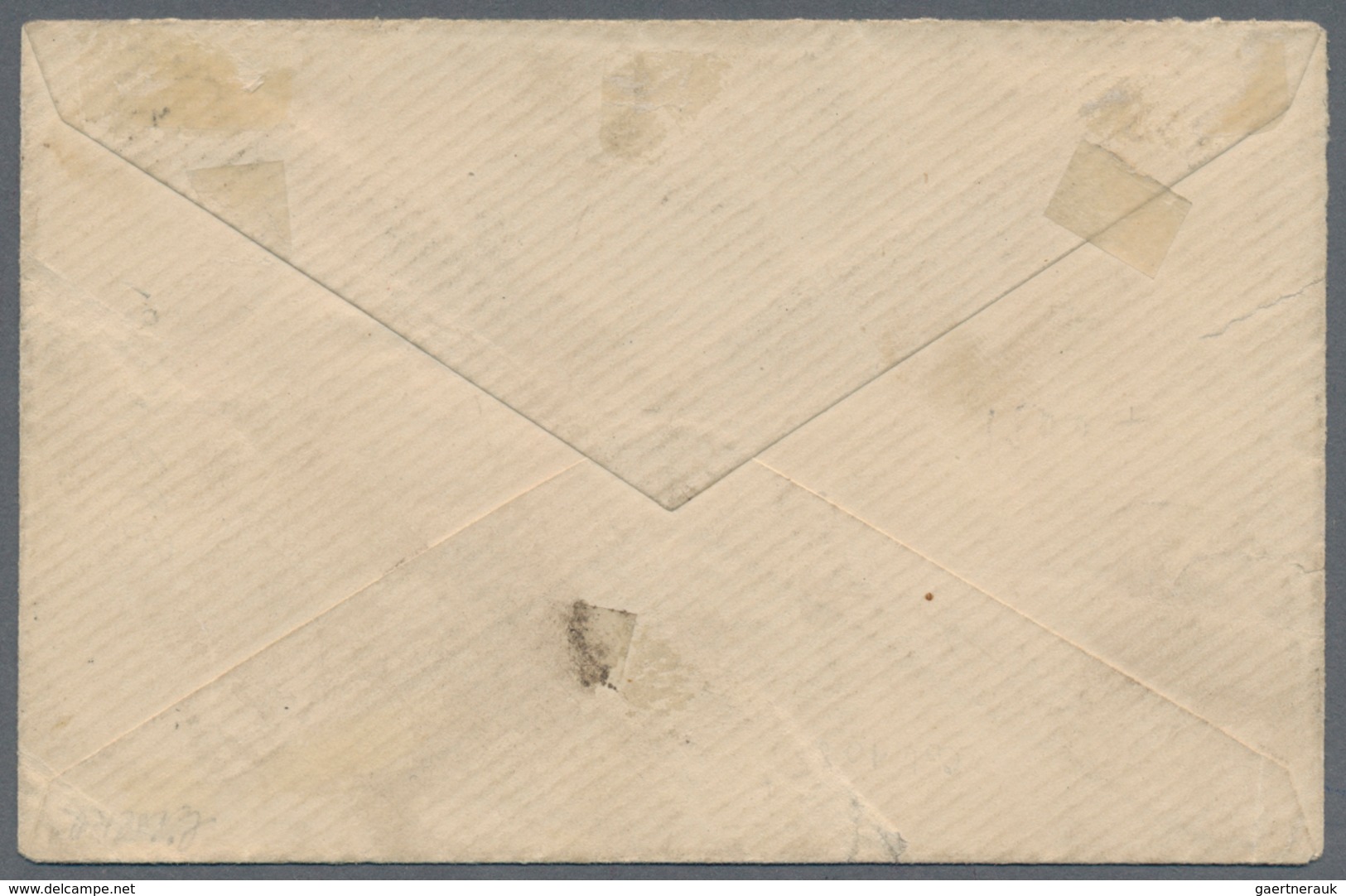 Benin: 1893. Envelope Addressed To France Bearing 'Benin' Yvert 1, 1c Black/azure, Yvert 3, 4c Brown - Benin – Dahomey (1960-...)