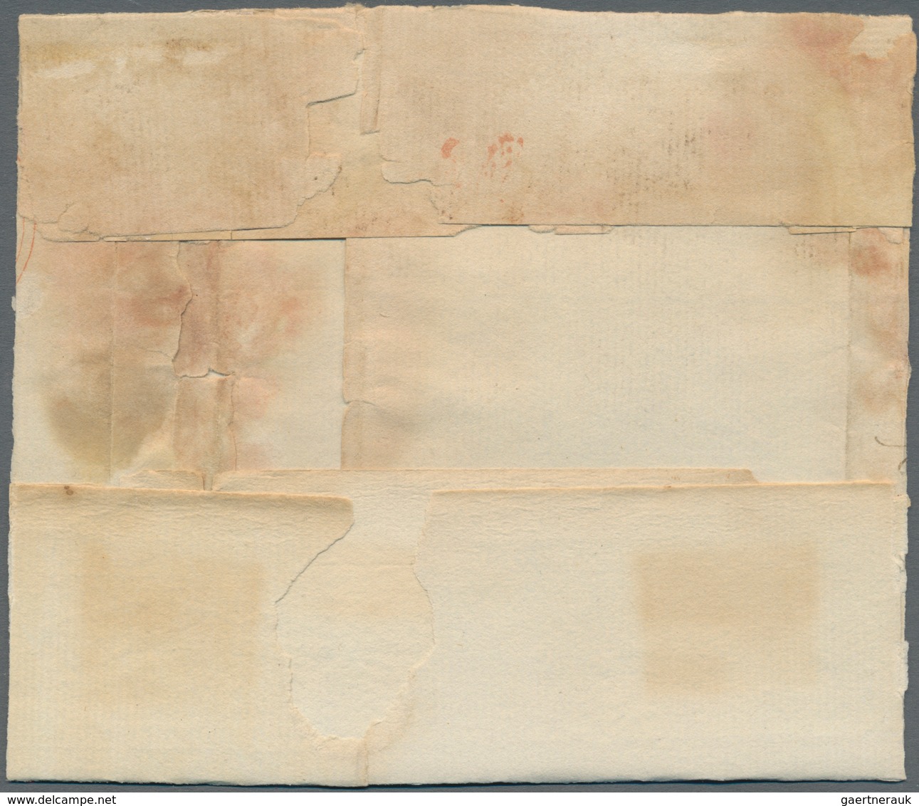 Neubraunschweig: 1798, Incoming Letter Bearing Red "FREE" Mark From London 7 Febr. 1798, Addressed T - Brieven En Documenten