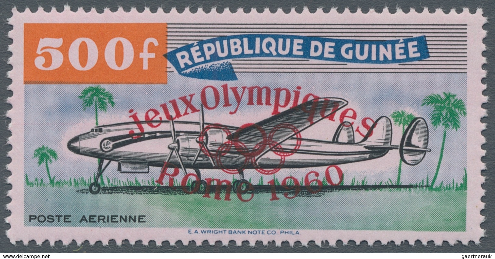 Guinea: 1960, "Olymp. Spiele Rom", MNH Set In Perfect Condition As Well As On Illustrated FDC ÷ 1960 - Guinee (1958-...)