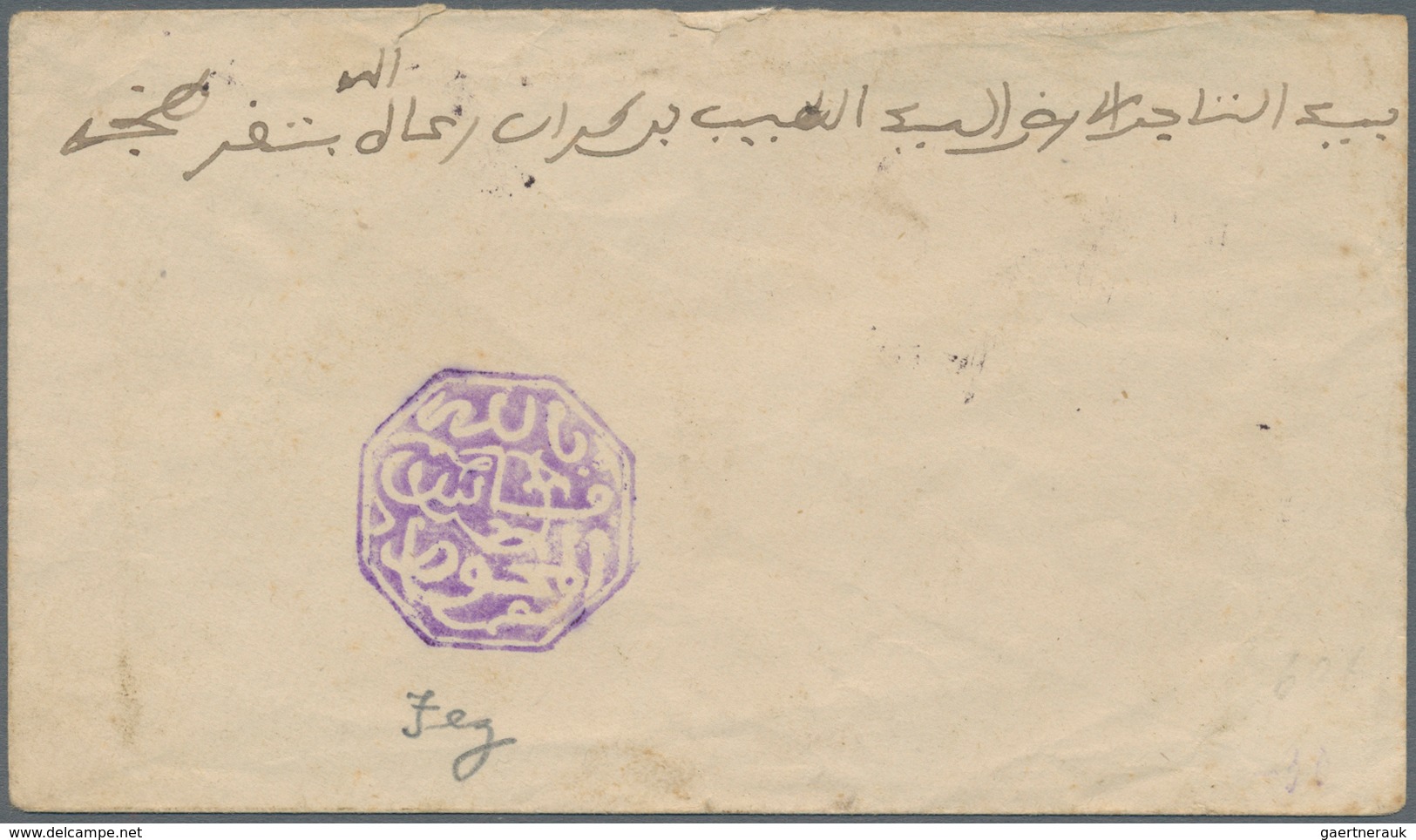 Marokko - Scherifische Post: Two Letters With Sherifat Cancellations. One Octogonal Fro FEZ. Please - Marokko (1956-...)