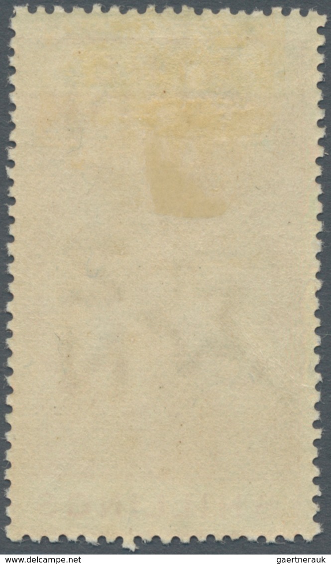 Neuseeland - Stempelmarken: 1913, Stamp Duty QV 9s. Orange Perf. 14½ X 14, Mint Hinged And Scarce, S - Postal Fiscal Stamps