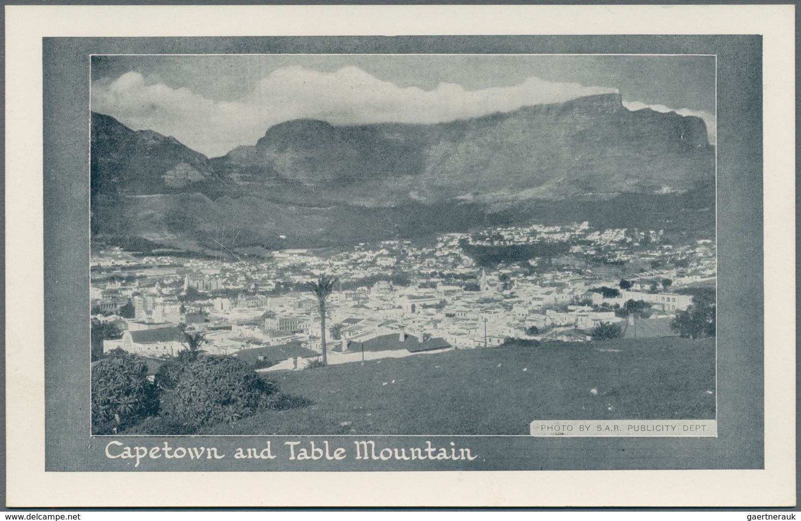 Südafrika - Ganzsachen: 1934, Pictorial Stat. Postcards Springbok ½d. Green/black With Outlined Box - Autres & Non Classés