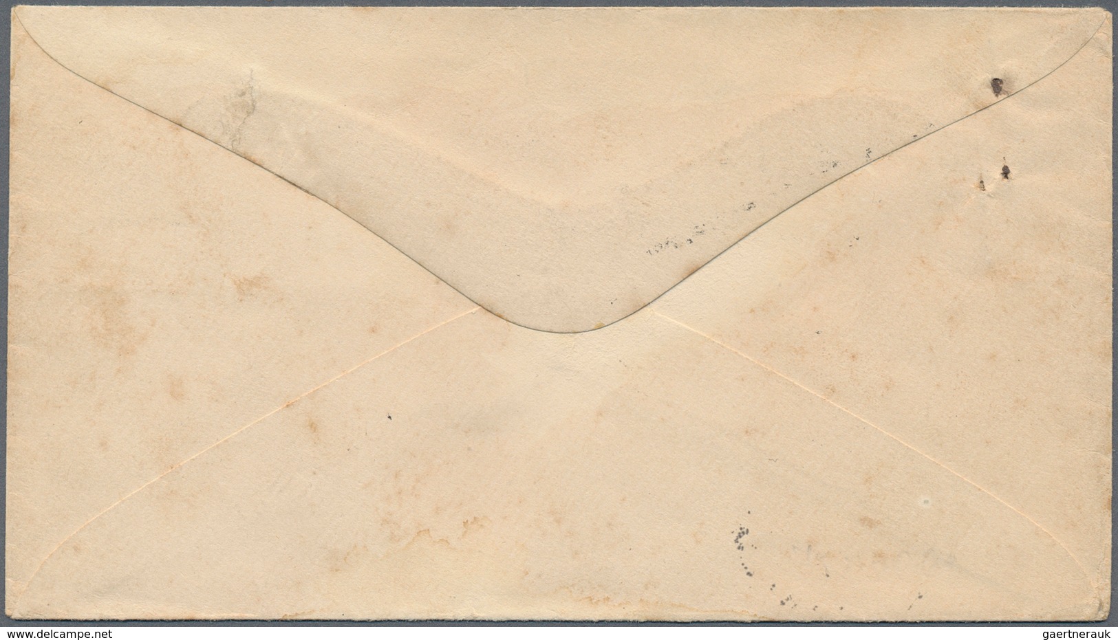 Tahiti: 1925. Envelope (small Stains) Addressed To Papeete, Tahiti Bearing Great Britain SG 420, 1½d - Tahití