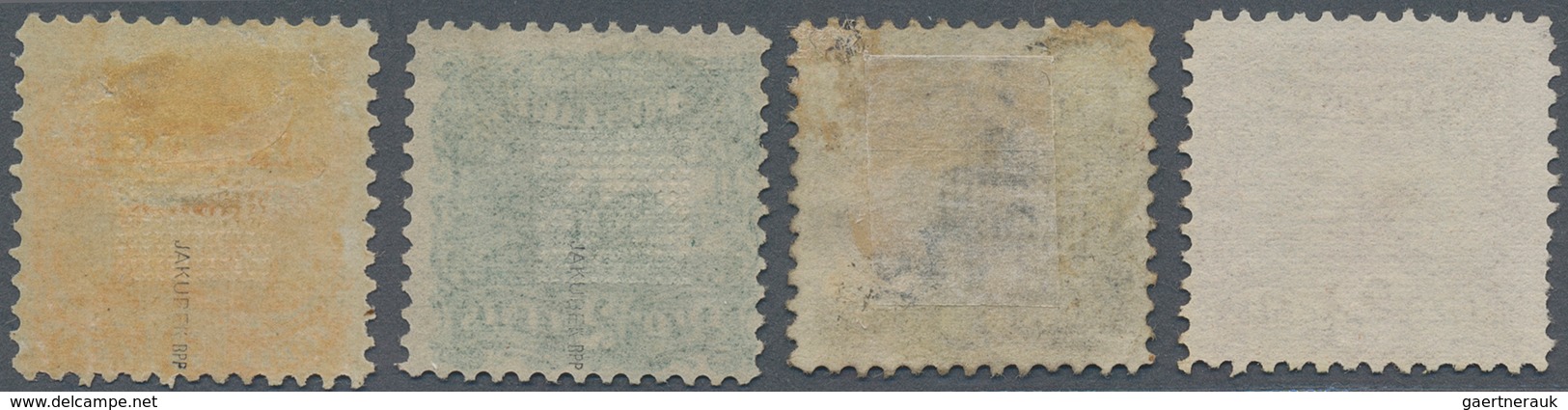 Vereinigte Staaten Von Amerika: 1869, Pictorial Issue 2c. Brown & 3c. Ultramarine (toned), Mint No G - Otros & Sin Clasificación