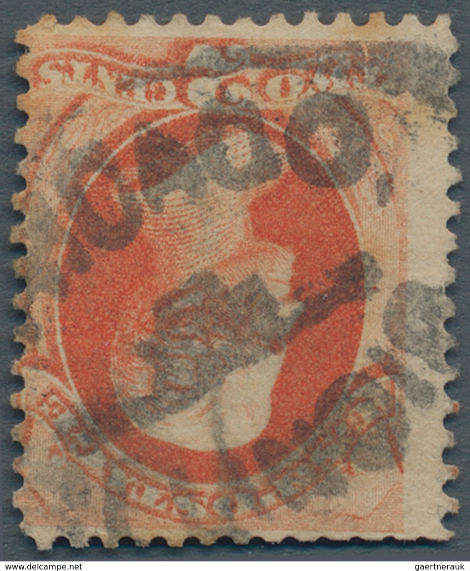 Vereinigte Staaten Von Amerika - Stempel: "Ship" Of CHICAGO, Fancy Cancellation On 1878, Jackson 2 C - Postal History
