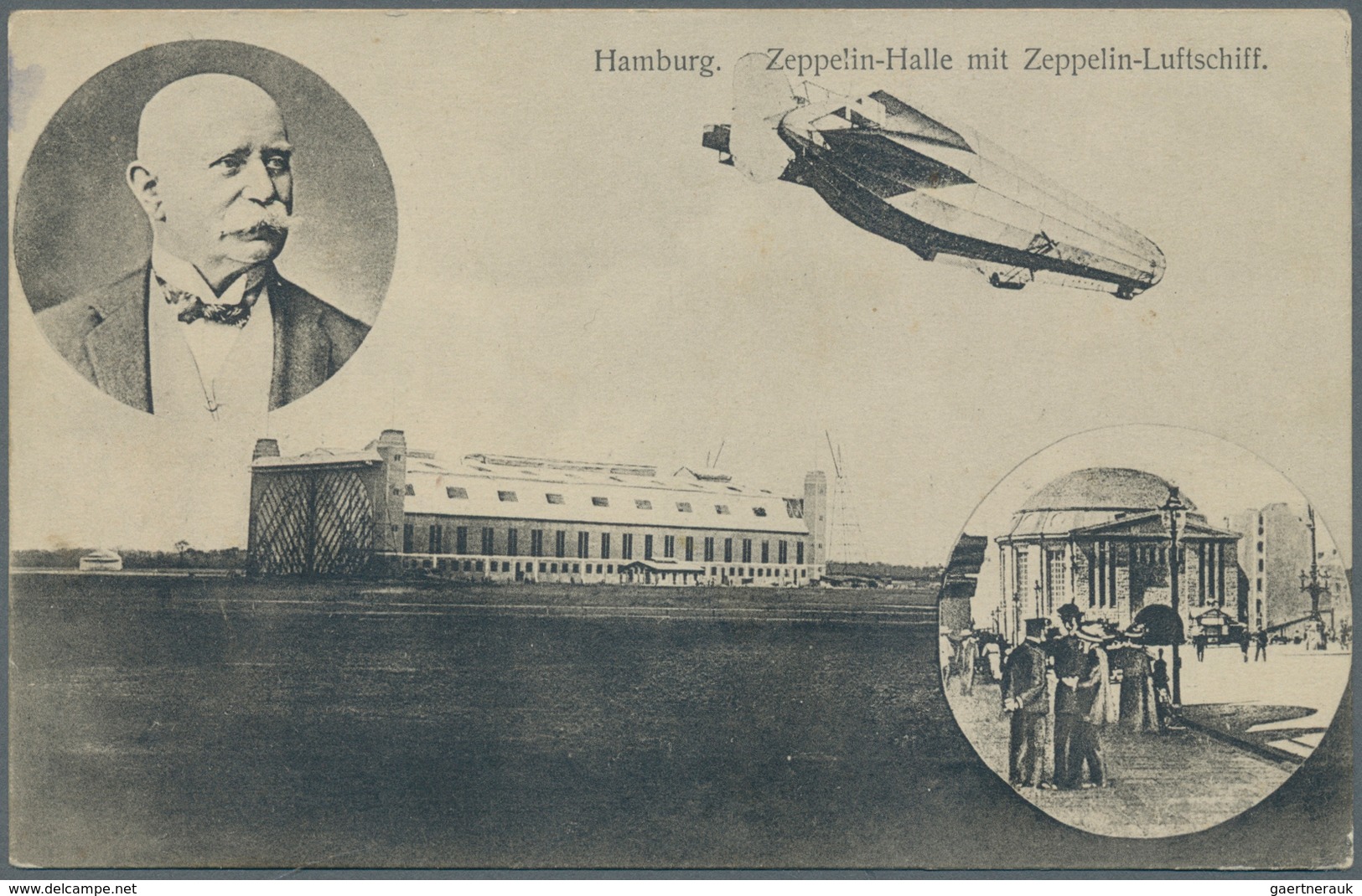 Zeppelinpost Deutschland: 1912, FUHLSBÜTTEL FLUGPLATZ 13.7.12, Seltener Stempel Auf Soldatenkarte O. - Airmail & Zeppelin