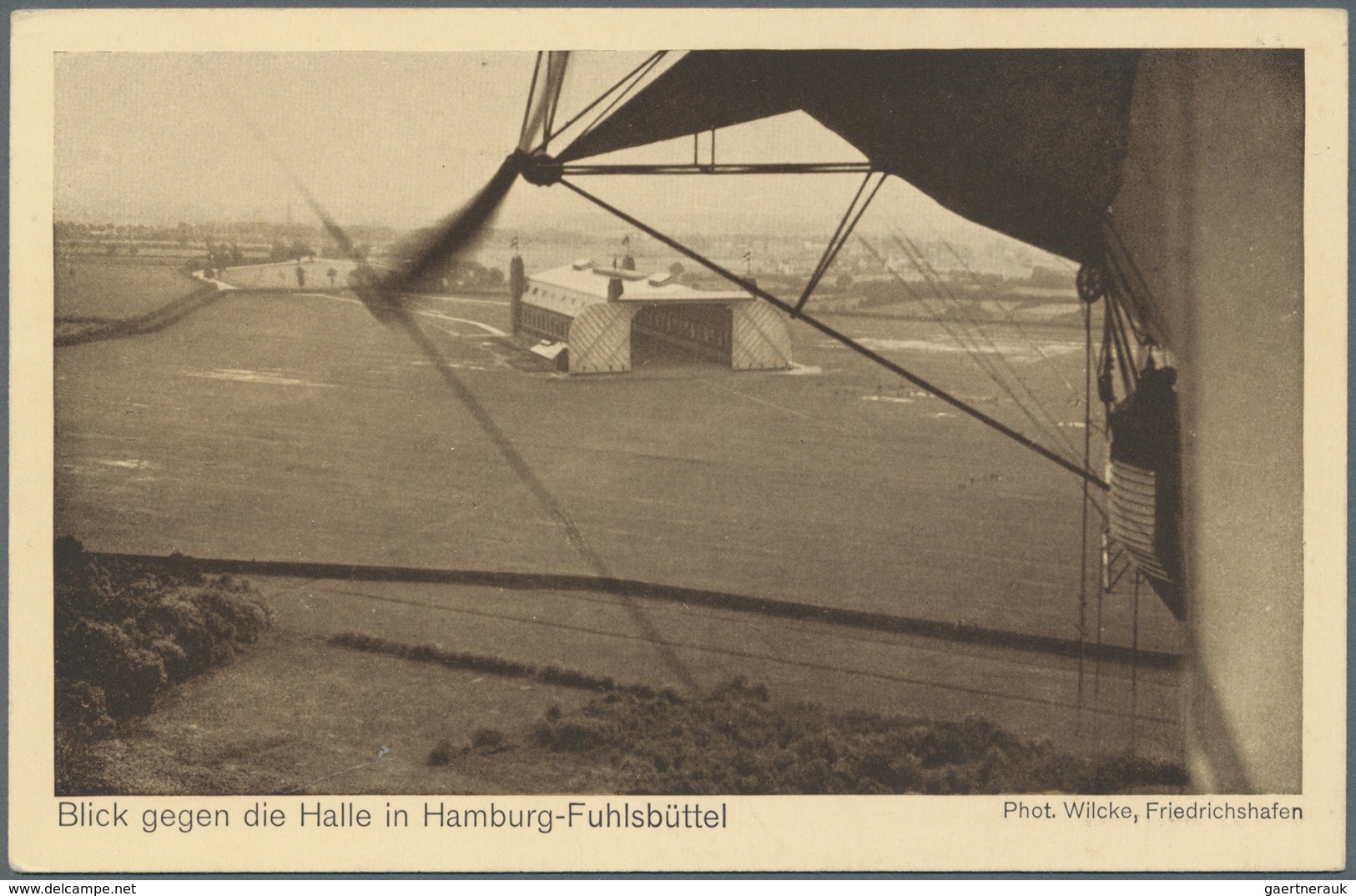 Zeppelinpost Deutschland: 1912, FUHLSBÜTTEL FLUGPLATZ 13.7.12, seltener Stempel auf Soldatenkarte o.