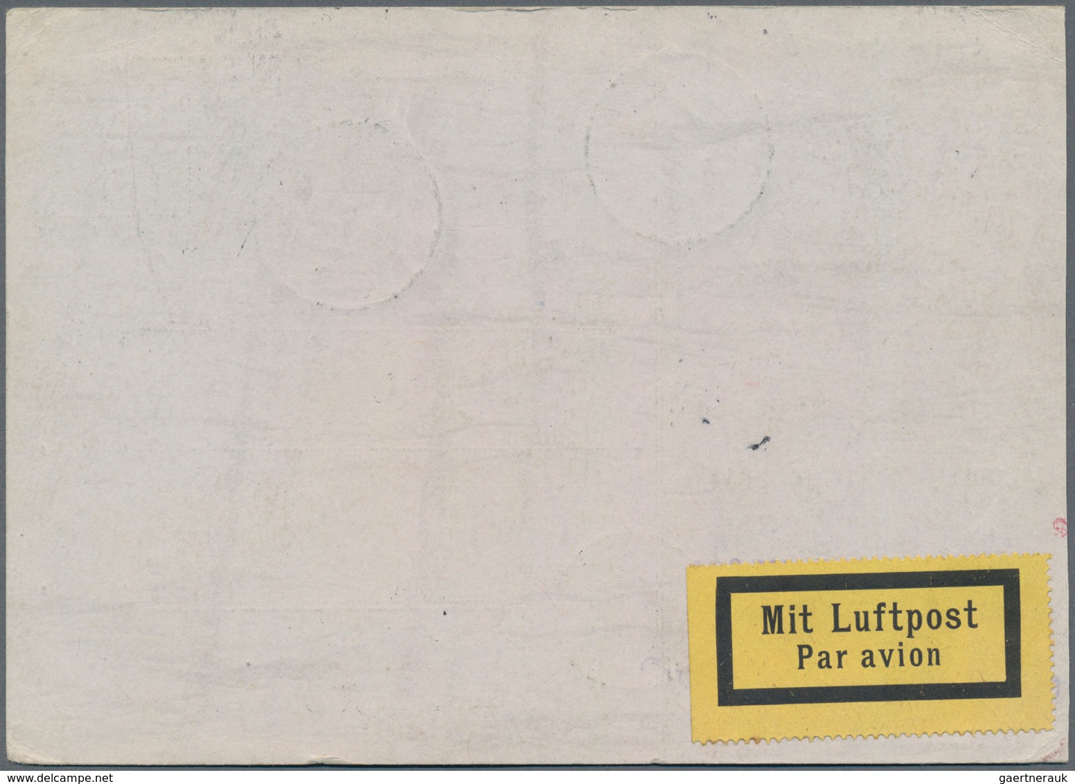 Zeppelinpost Europa: 1930. Original Postcard Flown On The Graf Zeppelin Airship's 1930 Russlandfahrt - Altri - Europa