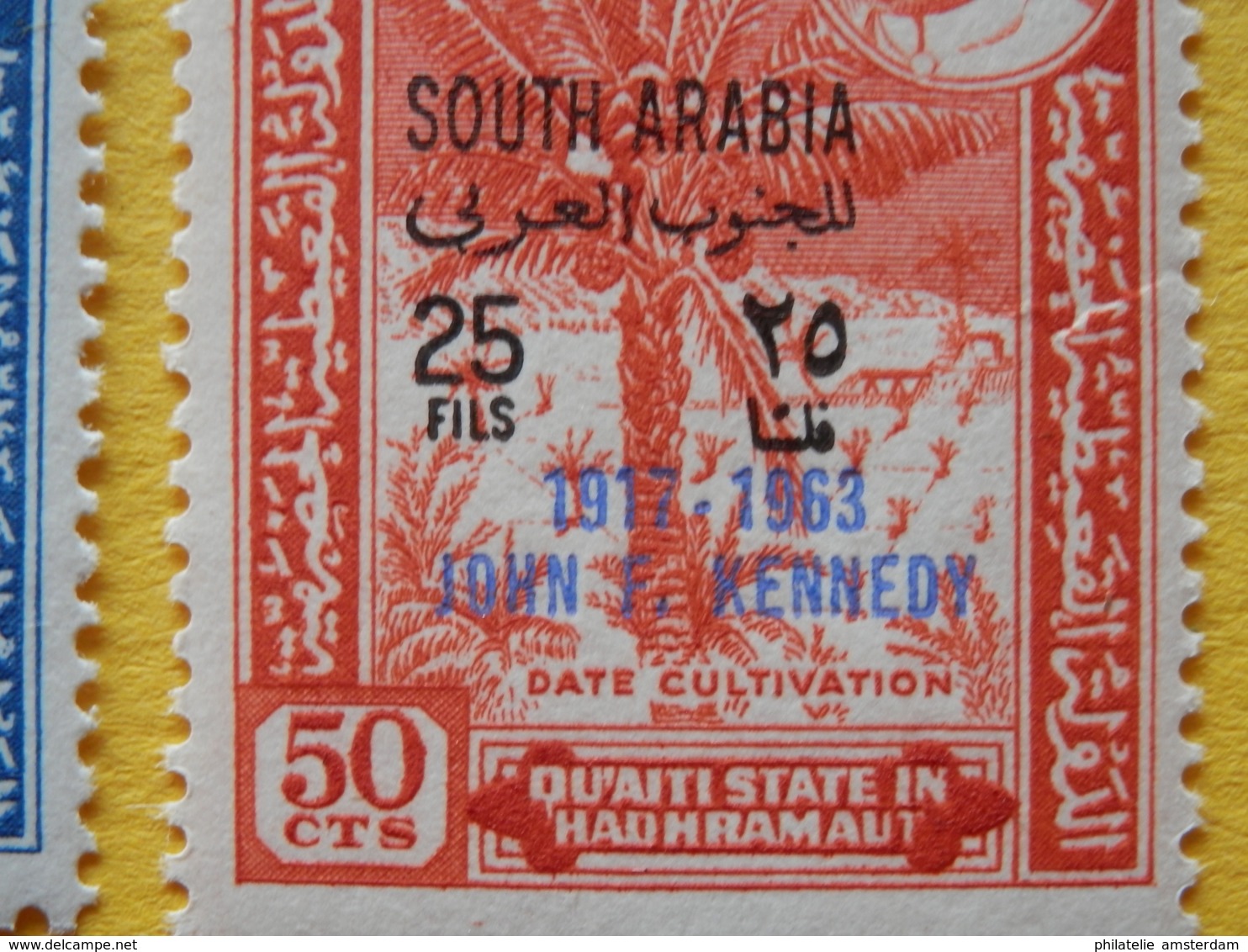 Qu'aiti State 1966, OVERPRINT / JOHN F. KENNEDY, Mi 68-70, ** - Kennedy (John F.)