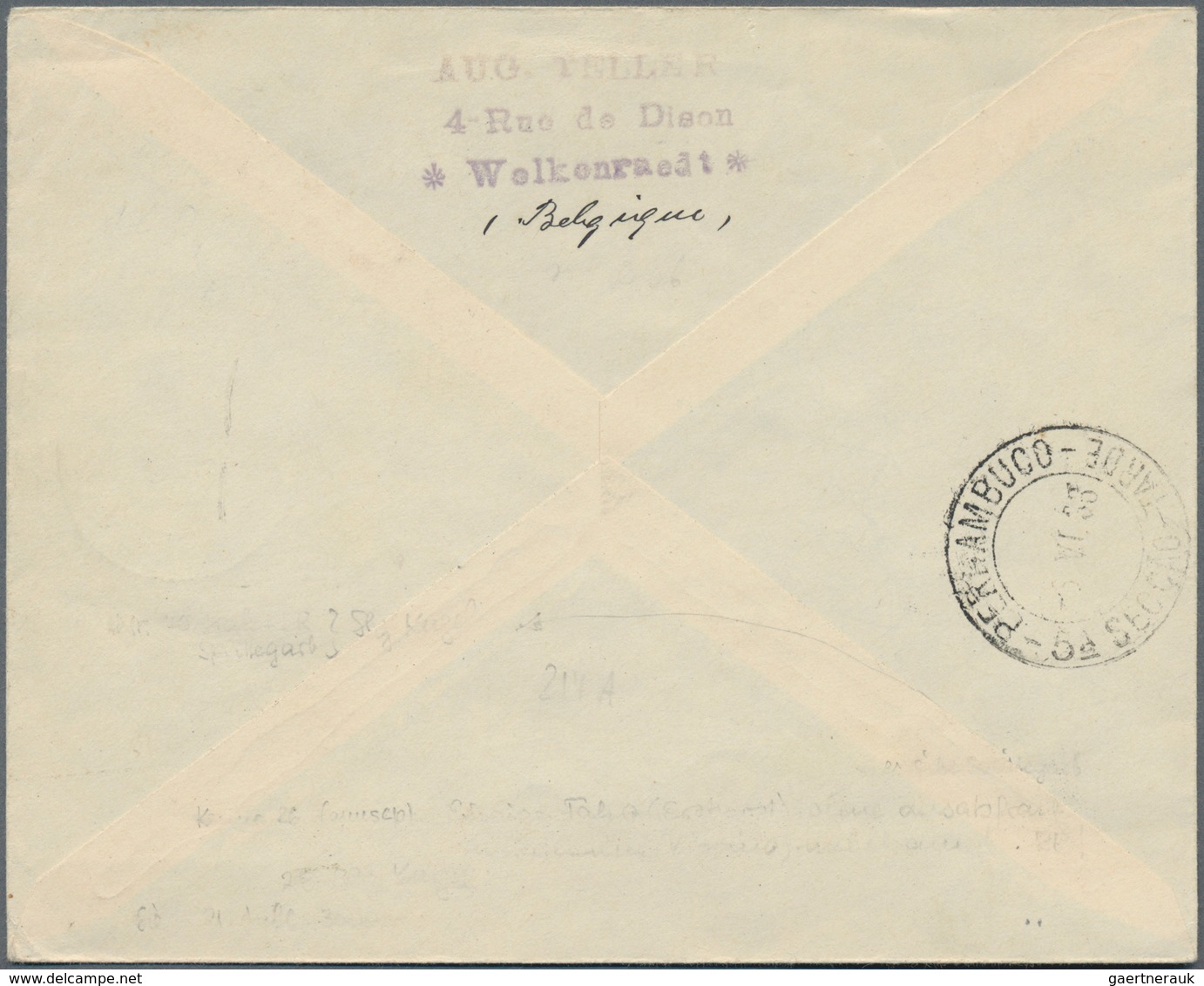 Zeppelinpost Übersee: 1933, 2. SÜDAMERIKAFAHRT/IRAK, Registered Printed Matter Sent From BAGHDAD Via - Zeppelins