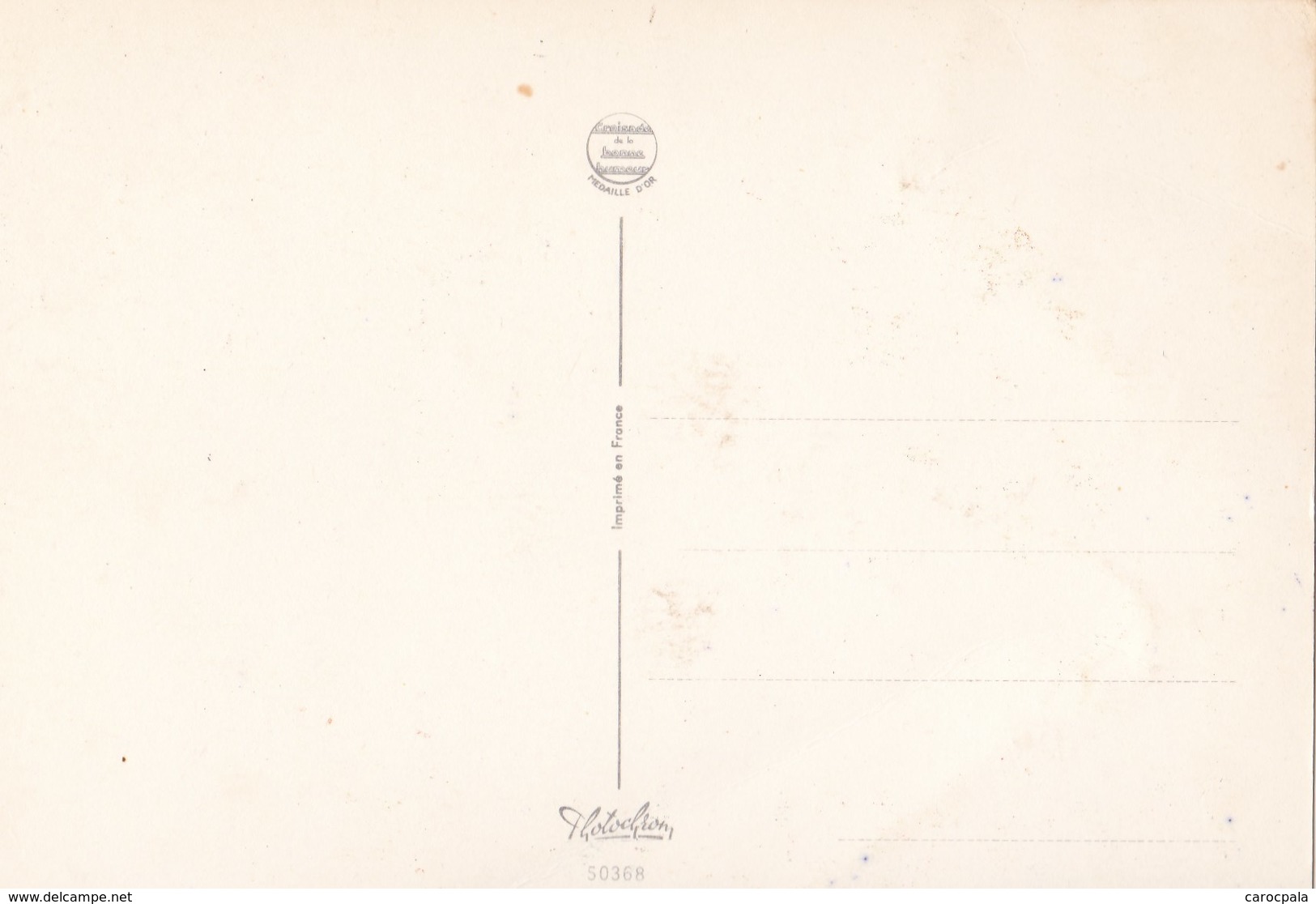 Carte Vers 1970 Signée Carrière "pétanque,trous Et Bosses Pimentent La Partie" - Carrière, Louis