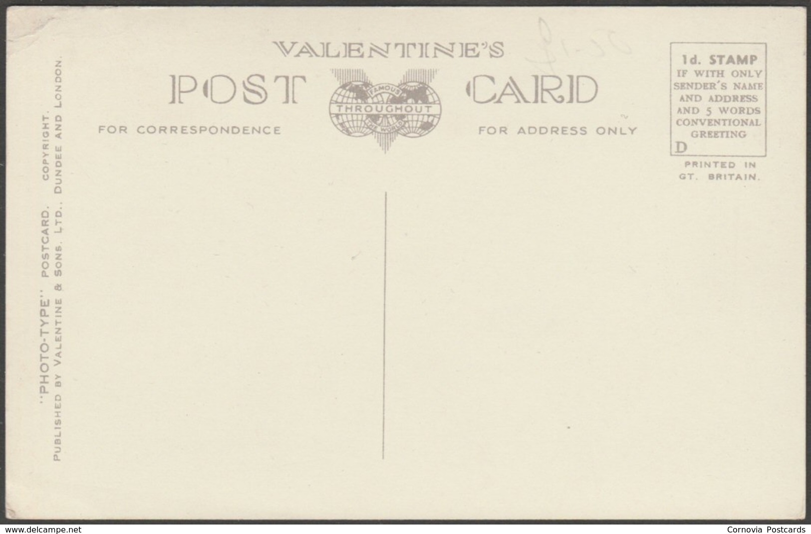 The Promenade, Cheltenham, Gloucestershire, C.1940 - Valentine's Postcard - Cheltenham