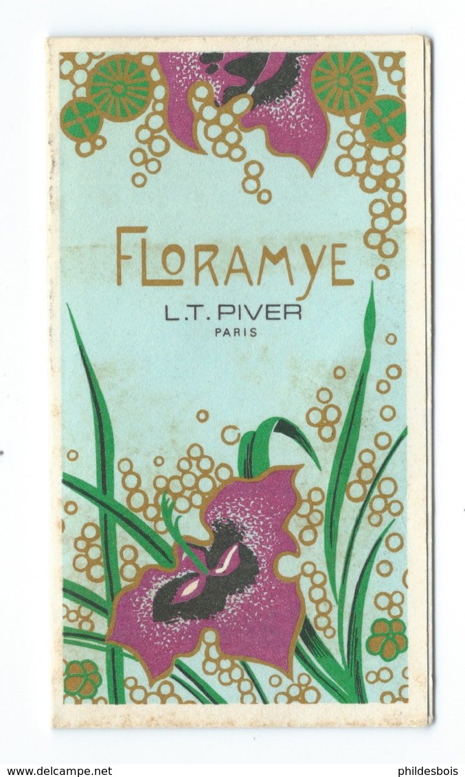 PETIT CALENDRIER 1978 FLORAMYE  L.T PIVER  Jean Loiseau (Coiffeur ) DONZY Nievre - Petit Format : 1971-80