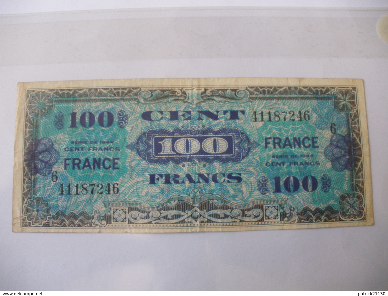 100 F FRANCE TYPE 1945 SERIE 6 - Autres & Non Classés