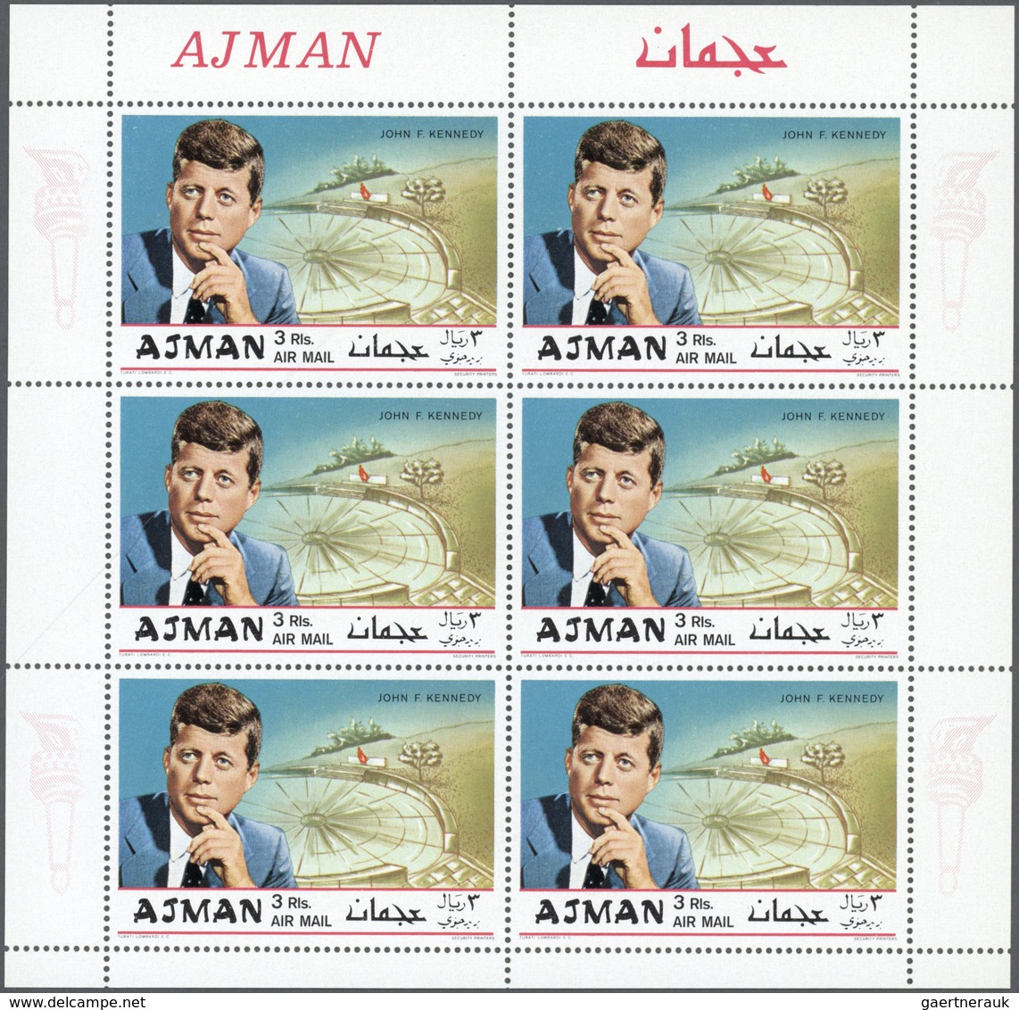 Adschman / Ajman: 1964/1969, U/m Accumulation Of Apprx. 74 Sheets (with Apprx. 1.100 Stamps) Incl. I - Adschman