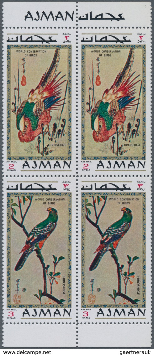 Adschman / Ajman: 1970/1972 (ca.), Accumulation In Large Box With Mostly Complete Sets Many In Large - Adschman