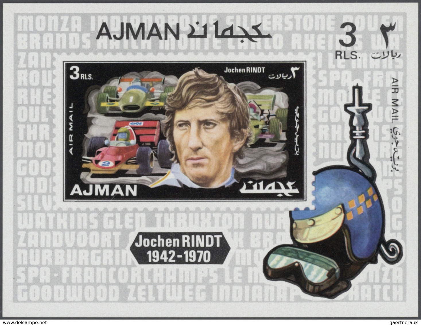 Adschman / Ajman: 1971/1972, U/m Collection Of Apprx. 386 De Luxe Sheets With Apparently Only Comple - Ajman