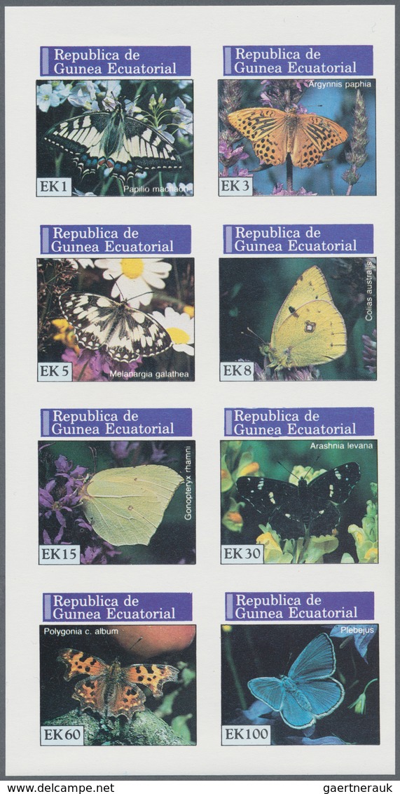 Äquatorialguinea: 1972/1980 (ca.), Enormous Accumulation In Glassines Etc. In Box With Stamps And Mi - Equatorial Guinea