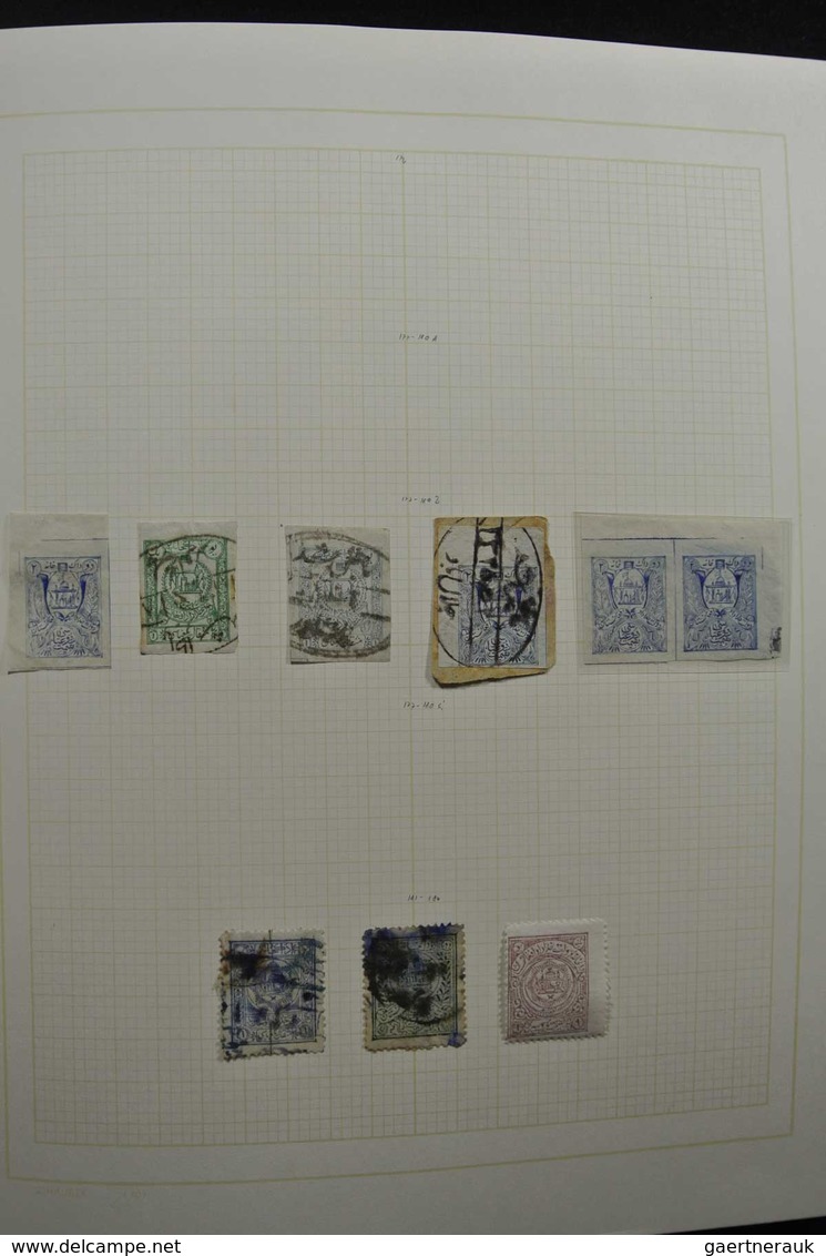 Afghanistan: 1871-1973: Well Filled, MNH, Mint Hinged And Used Collection Afghanistan 1871-1973 In B - Afghanistan