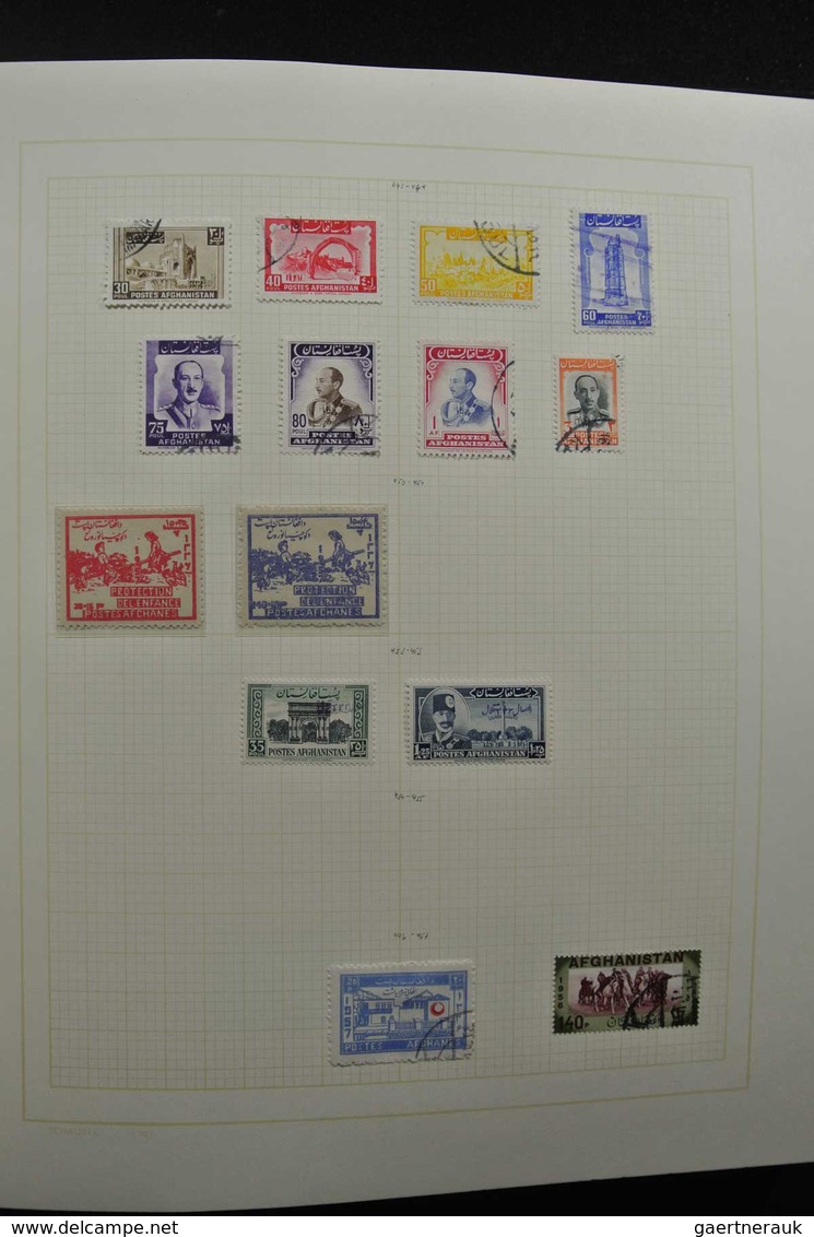 Afghanistan: 1871-1973: Well filled, MNH, mint hinged and used collection Afghanistan 1871-1973 in b