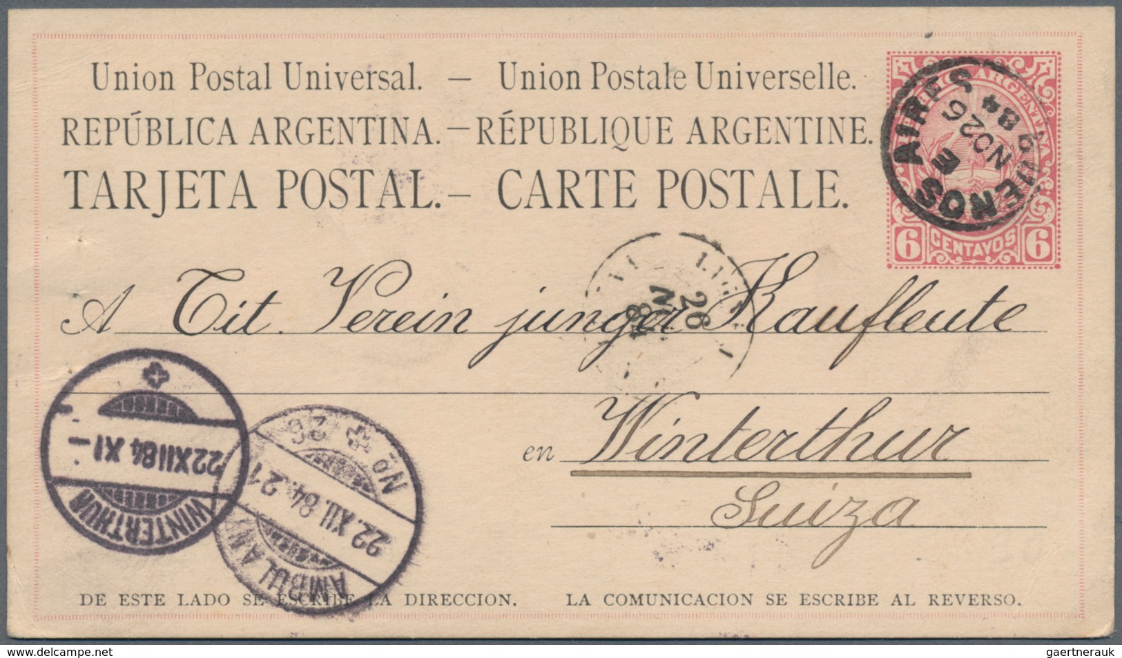 Argentinien: From 1880 (approx). Lot Of About 477 Items (thereof 40 Items Antigua), With Postal Stat - Sonstige & Ohne Zuordnung