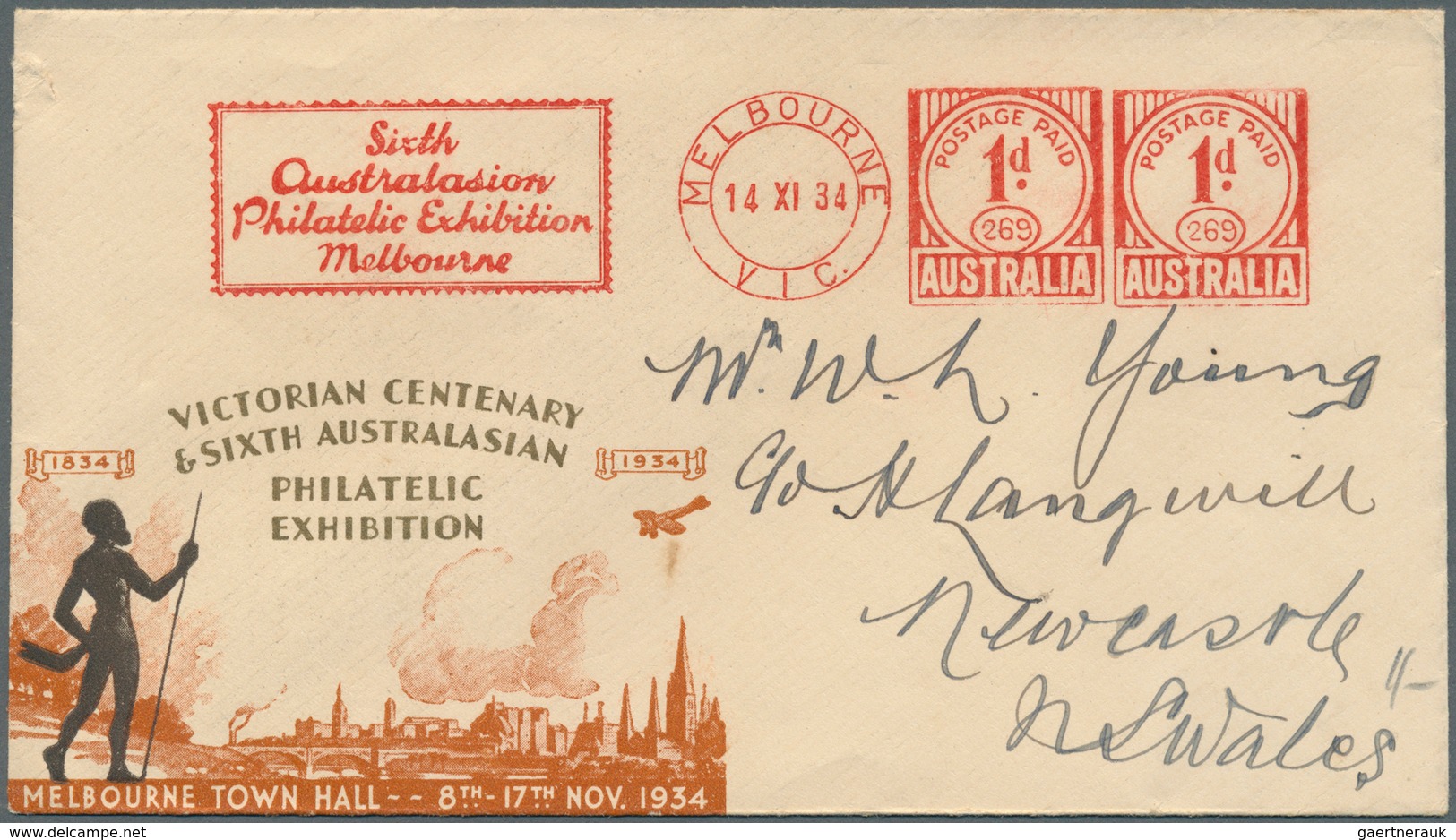 Australien: 1889/2006, Huge Lot Of About 2.500 Letters, Cards, Stationeries And FDC Including AAT. O - Sammlungen