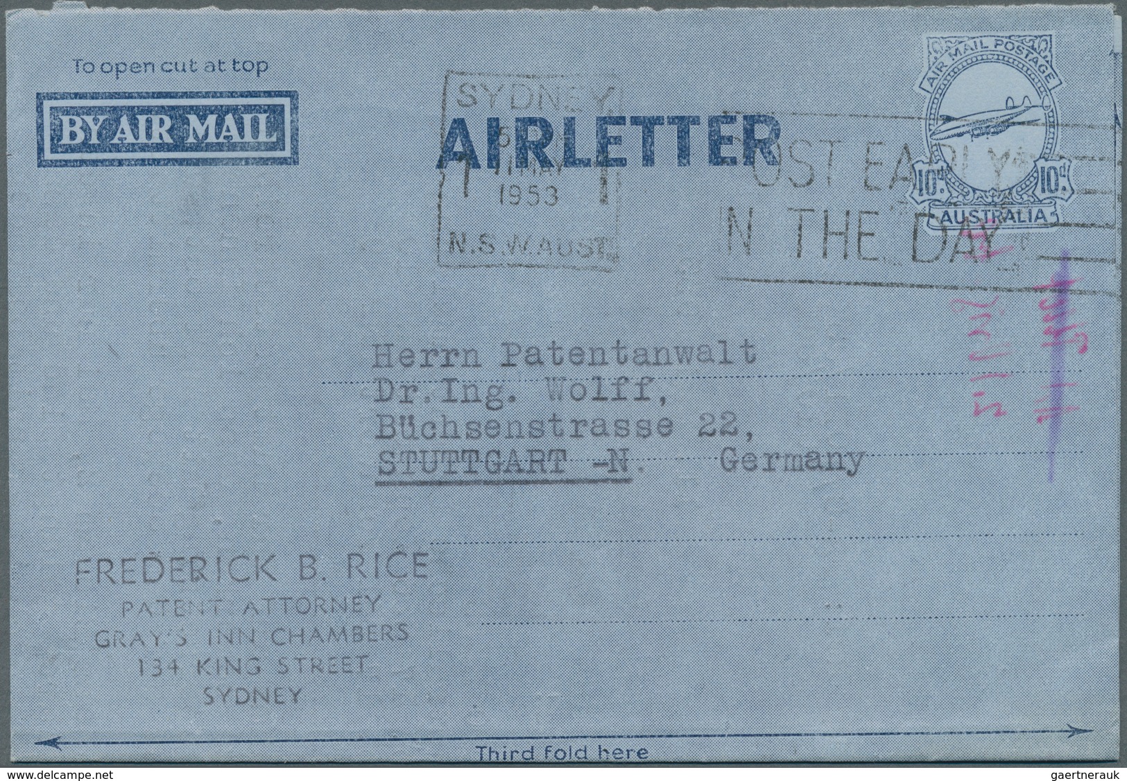 Australien: 1953/2006, Accumulation Of More Than 500 Australian Air Letter Mostly Unused Or Cancelle - Sammlungen