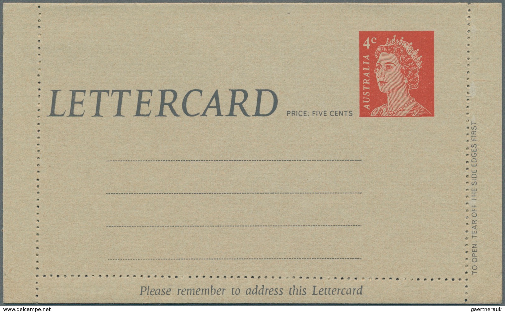 Australien - Ganzsachen: 1953/1967 (ca.), Accumulation With About 600 LETTER-SHEETS And LETTER-CARDS - Ganzsachen